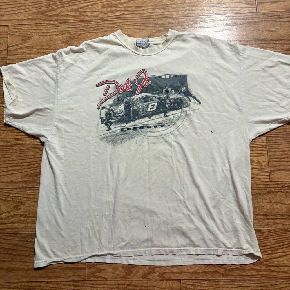 Vintage 90s NASCAR Dale Earnhardt Jr Shirt Chase Authentics 2XL